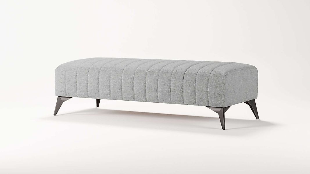 Home affaire Polsterhocker »MATTHEW Sitzhocker XXL, Maße B/T/H: 140/60/43 c günstig online kaufen