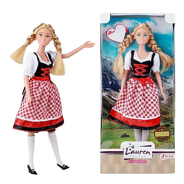 Toi-Toys Actionfigur LAUREN Teenager-Puppe in Tracht günstig online kaufen