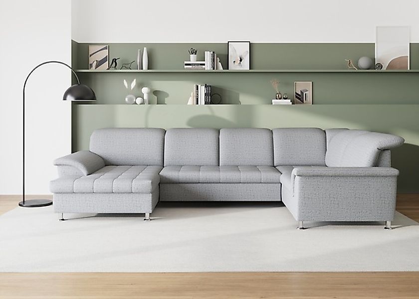 DOMO collection Wohnlandschaft »Franzi optional mit Bettfunktion, Bettkaste günstig online kaufen