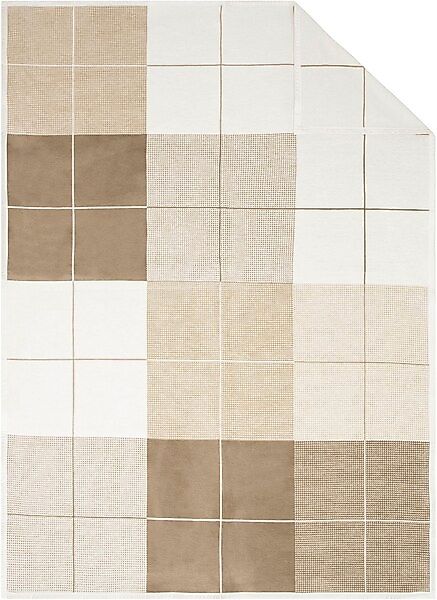 IBENA Wohndecke »Wohndecke Amalfi«, im zeitlosen Karo-Design günstig online kaufen