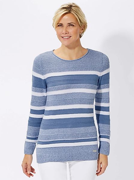 Casual Looks Rundhalspullover "Pullover" günstig online kaufen