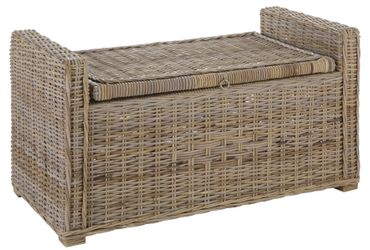 Home affaire Sitztruhe "Schönerempfang, TOPSELLER" Rattan-Bank, OTTOs Choic günstig online kaufen