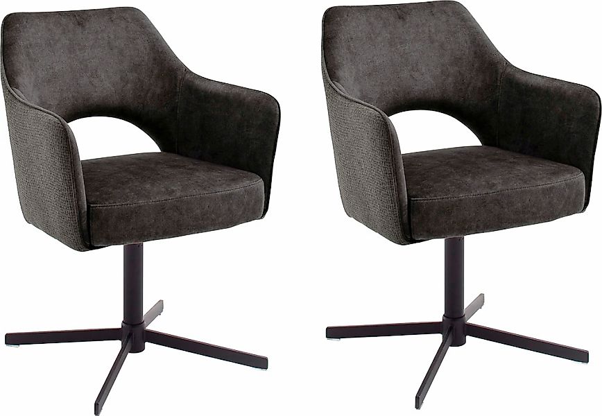 MCA furniture Esszimmerstuhl "Valetta" (Set) 2 Stk.2 er Set, 360 drehbar, T günstig online kaufen