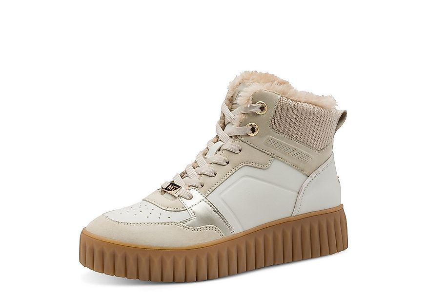 MARCO TOZZI Marco Tozzi Damen Stiefelette 2-26211-45-402 CREAM COMB Stiefel günstig online kaufen