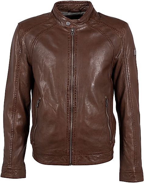 Mauritius Lederjacke GMBreston mit Reißverschluss, Stehkragen, günstig online kaufen
