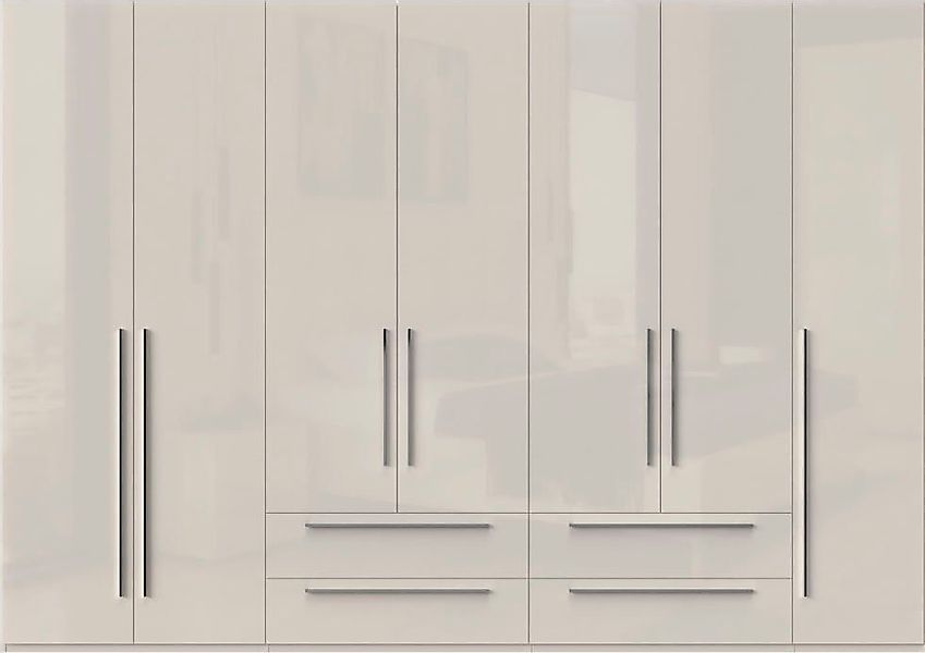 Places of Style Kleiderschrank "Piano, UV lackiert, hochglänzend in beige o günstig online kaufen