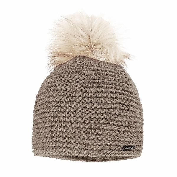 CAPO Bommelmütze Grobstrick, unifarben, gefüttert günstig online kaufen