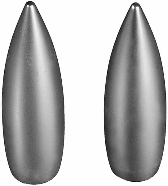 Liedeco Gardinenstangen-Endstück »Bullet«, (Set, 2 St.), für Gardinenstange günstig online kaufen