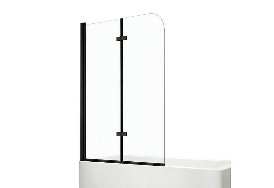 EMKE Badewannenaufsatz Duschwand für Badewanne,2-teilig Duschwand Faltbar S günstig online kaufen