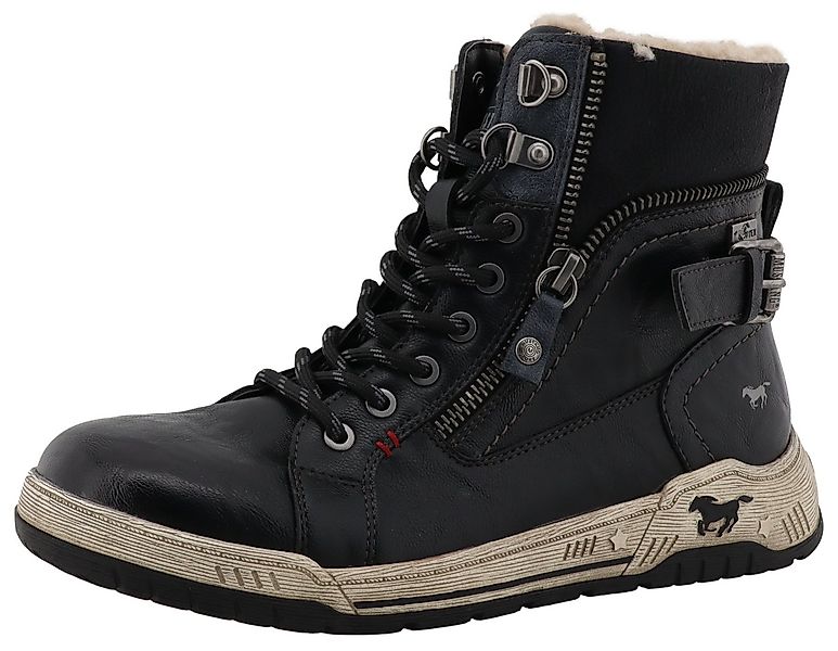 Mustang Shoes Ihana Winterboots High Top Sneaker, Winterboots mit Warmfutte günstig online kaufen