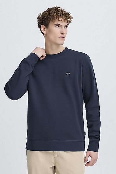 Kronstadt Sweater KSRichards Basic Crewneck mit Stickerei günstig online kaufen