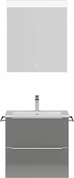 nobilia Badmöbel-Set "Levere" vormontiert, mit Soft-Close, 2 Stk. tlg. günstig online kaufen