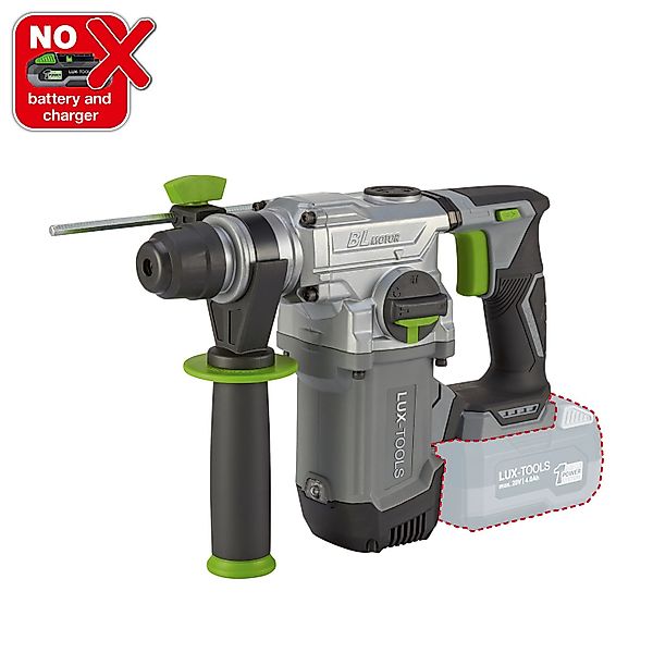 LUX-TOOLS Akku Bohr- und Meißelhammer Bürstenlos 1PowerSystem A-BH-20 B Sol günstig online kaufen
