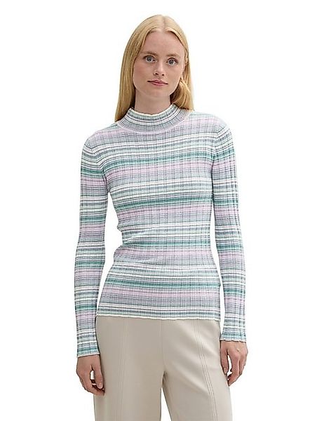 TOM TAILOR Denim Strickpullover mit Stehkragen günstig online kaufen