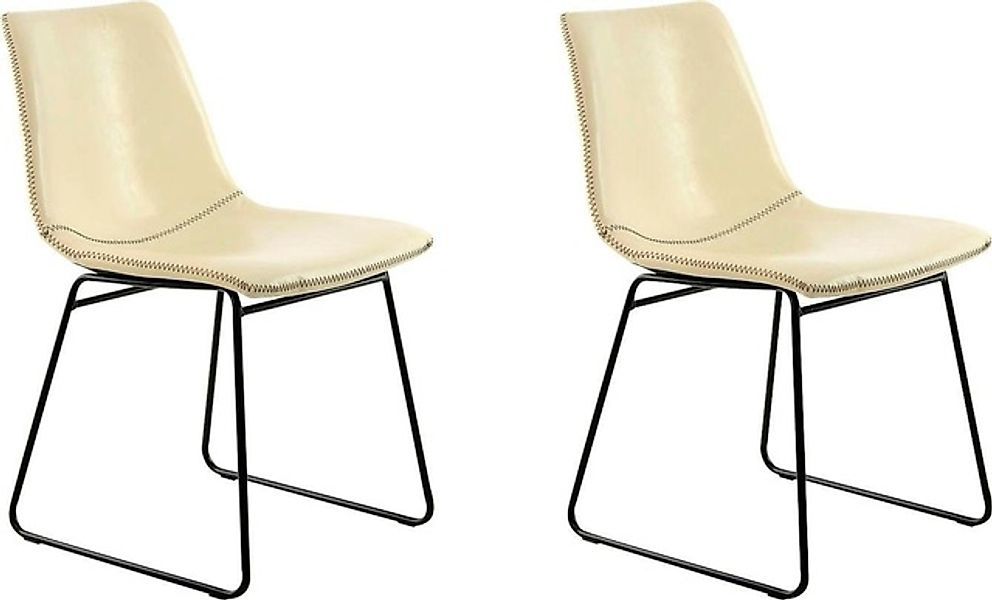 Kayoom Stuhl »Caila 110 2er-Set, Esszimmerstuhl in robuster Aufmachung« (Se günstig online kaufen