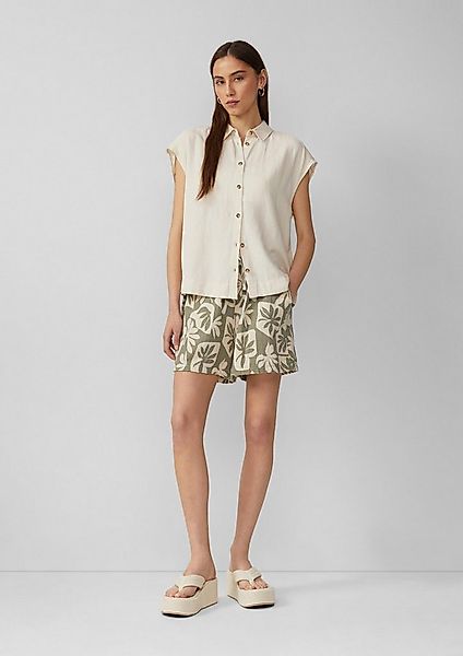 QS Shorts Hose Shorts aus Musselin günstig online kaufen