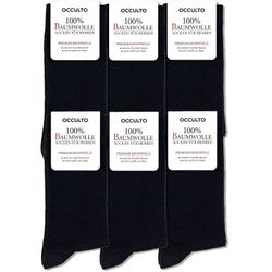 OCCULTO Businesssocken Herren 100% Baumwollsocken 6er günstig online kaufen