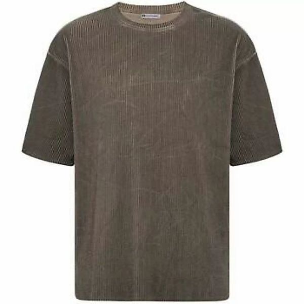 Dandalo  T-Shirts & Poloshirts Amine Oversize Crewneck Acid Washed T-shirt günstig online kaufen