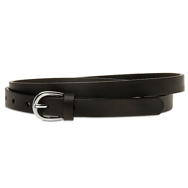 Caspar Taillengürtel GU318 schmaler Damen Ledergürtel günstig online kaufen
