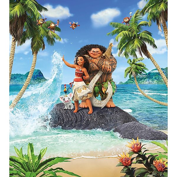 Komar Vliesfototapete Moana Beach 250 cm x 280 cm günstig online kaufen