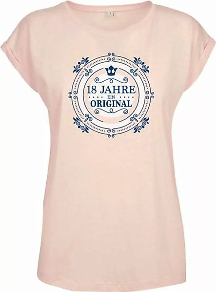 Baddery Print-Shirt Geburtstagsgeschenk für Frauen : 18 Jahre Ein Original günstig online kaufen