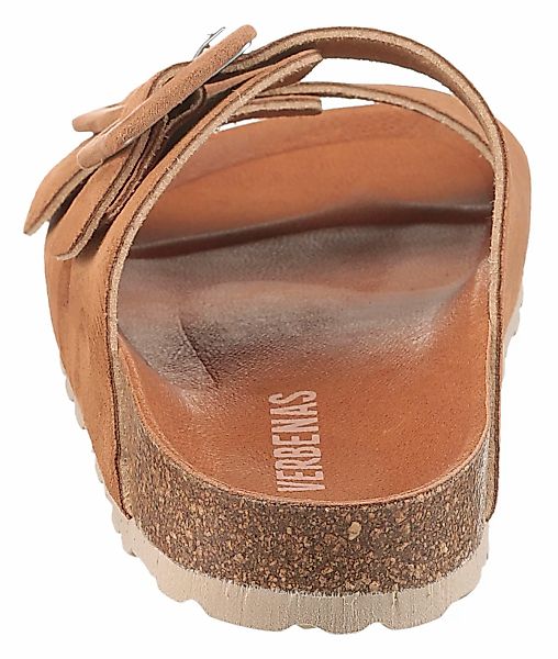 VERBENAS Pantolette "Randell Velour", Sommerschuh, Schlappen, Hausschuh, Ur günstig online kaufen