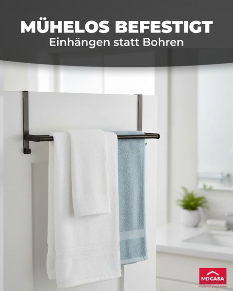 MDCASA Handtuchhalter Premium Handtuchstange I Handtuchhalter günstig online kaufen