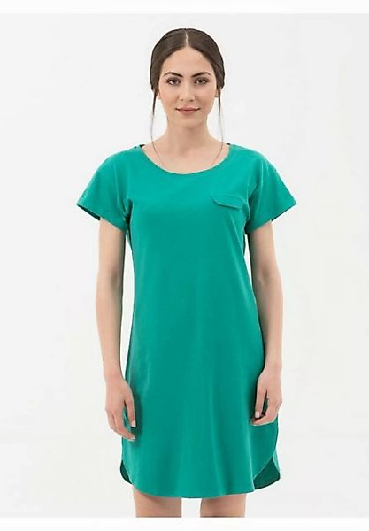 ORGANICATION Kleid & Hose Jerseykleid aus Bio-Baumwolle mit Leinen günstig online kaufen