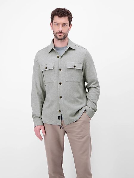 LERROS Hemdjacke "Hemdjacke in Piqué-Qualität" ohne Kapuze günstig online kaufen