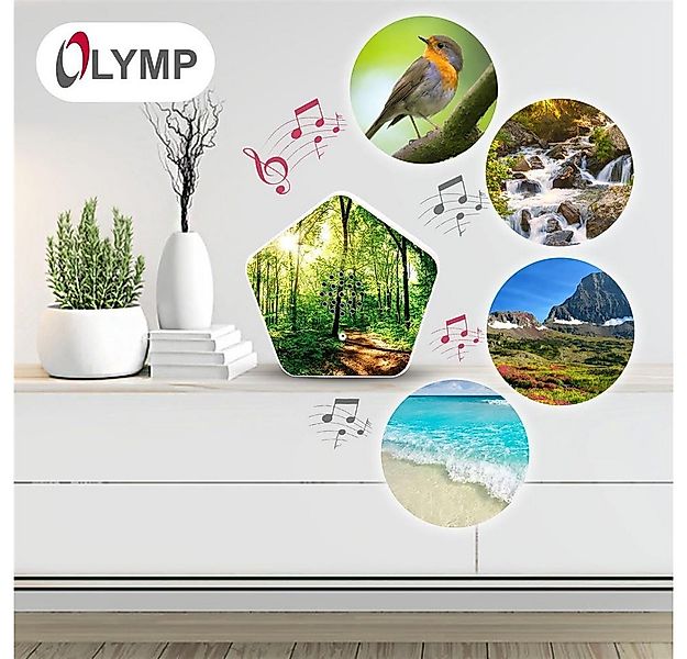 Olympia Wanddekoobjekt Sounds of Nature Vogelgesang Bachgeflüster Bergwiese günstig online kaufen