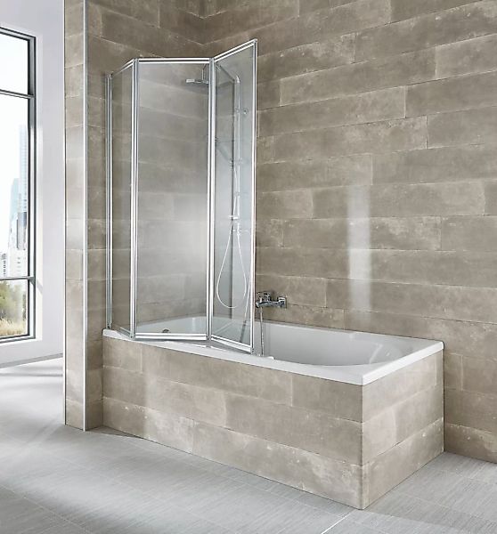 welltime Badewannenaufsatz Nassau, Einscheibensicherheitsglas, (3 tlg), günstig online kaufen