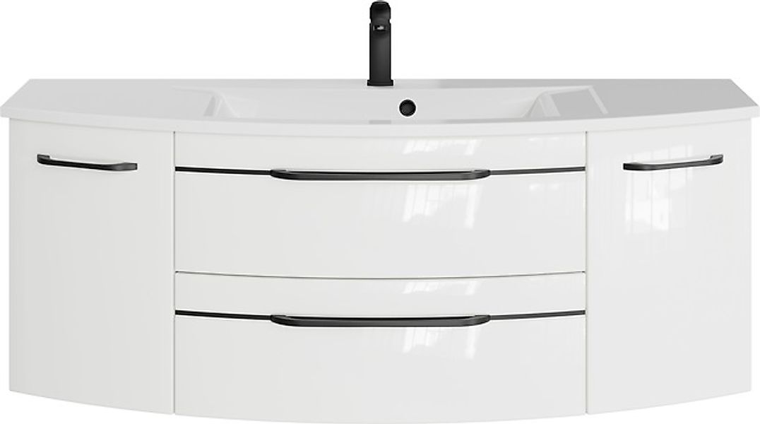 Saphir Waschtisch »Serie 7045 Mineralmarmor-Waschtisch und Unterschrank, 13 günstig online kaufen
