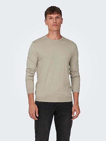 ONLY & SONS Rundhalspullover ONSWYLER LIFE günstig online kaufen