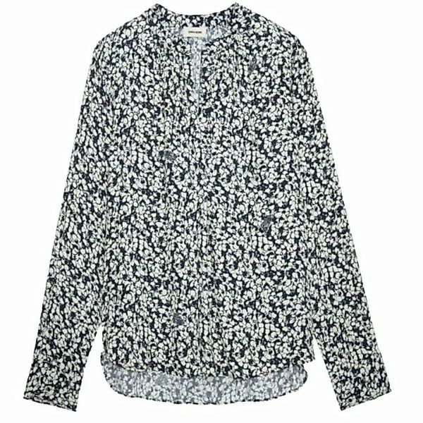 ZADIG & VOLTAIRE Langarmbluse Bluse TINK CREPE BICO FLOWERS aus Viskose günstig online kaufen