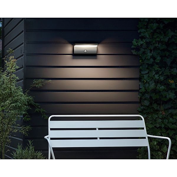 Philips myGarden LED-Außen-Wandleuchte mit Bewegungsmelder Bustan günstig online kaufen