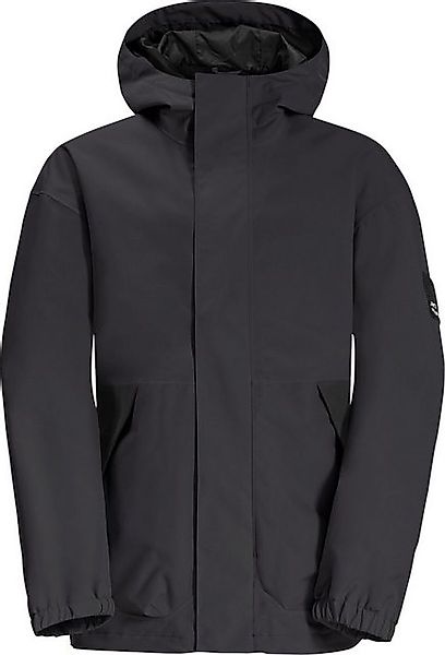 Jack Wolfskin Funktionsjacke TEEN 2L JACKET Y GRANITE BLACK günstig online kaufen