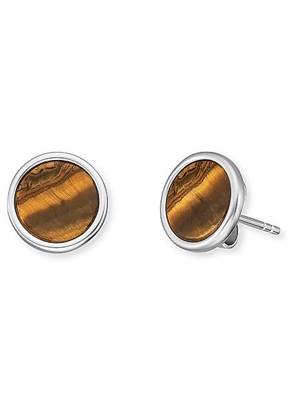 Engelsrufer Paar Ohrstecker POWERFUL STONE TIGERAUGE, günstig online kaufen