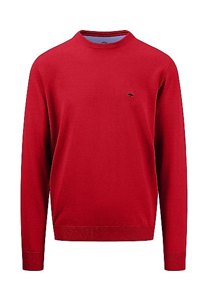 FYNCH-HATTON Strickpullover mit Stickerei auf der günstig online kaufen