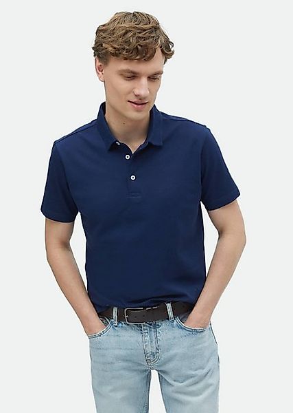 RAMSEY T-Shirt Schlichtes T-Shirt aus 100 % Baumwolle mit Polokragen günstig online kaufen