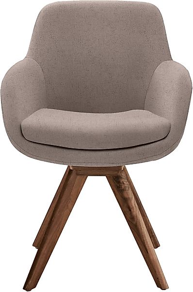 Musterring Esszimmerstuhl "Tavia", (Set), 2 St., Flachgewebe, Stativgestell günstig online kaufen