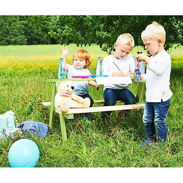Pinolino® Kindersitzgruppe »Nicki für 4, grün« günstig online kaufen