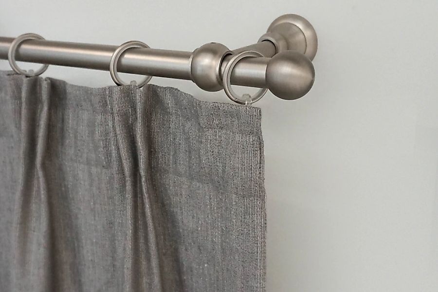 GARESA Gardinenstange "ANDREA" Ø 20 mm 1 läufig-läufig Wunschmaßlänge Vorha günstig online kaufen