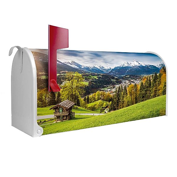 Banjado Amerikanischer Briefkasten Weiß 48x22x16cm US Mailbox Letterbox Pos günstig online kaufen