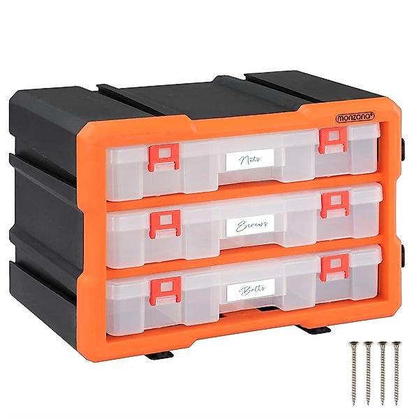 Kleinteileorganizer MW1803 29,5x16x19,5cm 36 Fächer günstig online kaufen