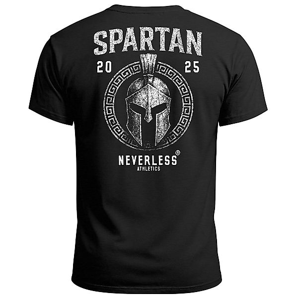 Neverless Print-Shirt Herren T-Shirt Backprint Sparta günstig online kaufen