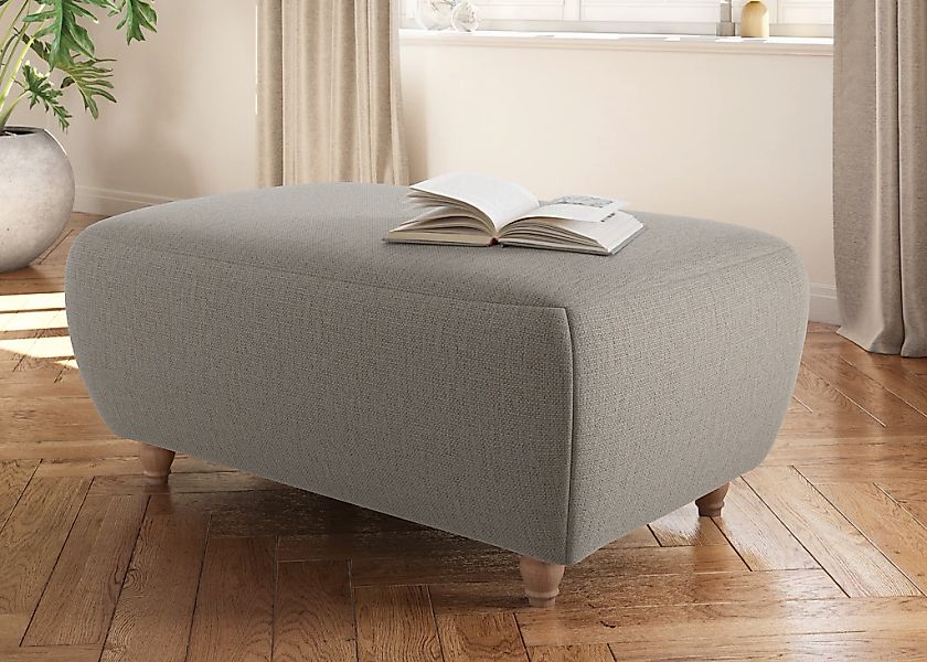 Home affaire Polsterhocker "Boston" 1 tlg. in 4 Bezugsqualitäten, auch in N günstig online kaufen