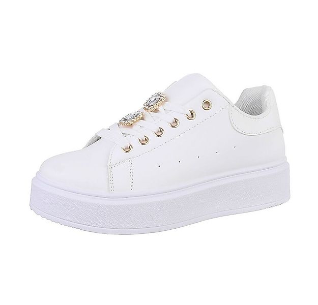Ital-Design Damen Low-Top Freizeit Sneaker (86706299) Keilabsatz/Wedge Snea günstig online kaufen