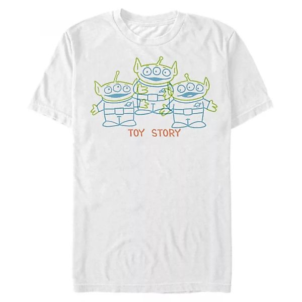 Disney - Toy Story - Aliens Scribble - Männer T-Shirt günstig online kaufen