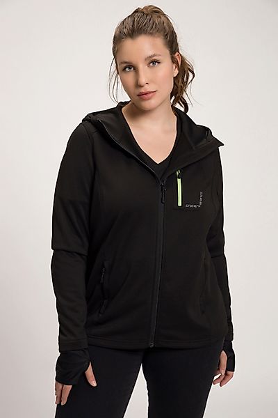 Ulla Popken Sweatjacke HYPRAR Sweatjacke Reflektordruck günstig online kaufen