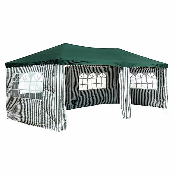 VCM Pavillon grün Polyester-Mischgewebe B/H/L: ca. 300x250x600 cm günstig online kaufen